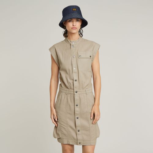 Pocket Dress - Beige - Women - G-Star RAW - Modalova