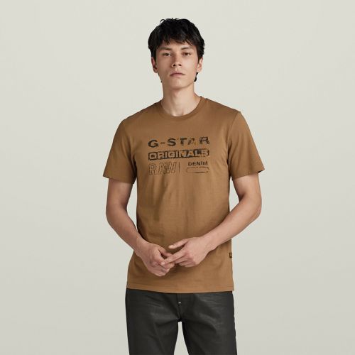 Camiseta Distressed Originals Slim - - Hombre - G-Star RAW - Modalova