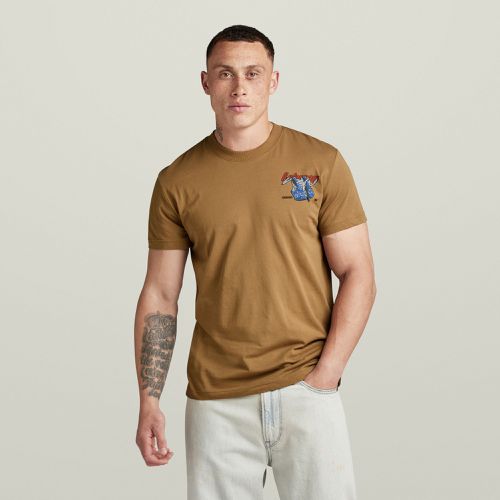 Vest Back Graphic T-Shirt - - Men - G-Star RAW - Modalova