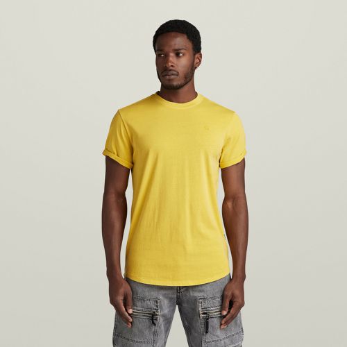 Camiseta Lash R - Amarillo - Hombre - G-Star RAW - Modalova