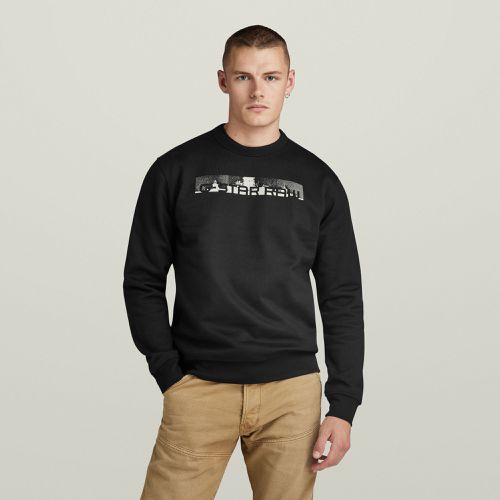 Sudadera Flight Deck Back Graphic - - Hombre - G-Star RAW - Modalova