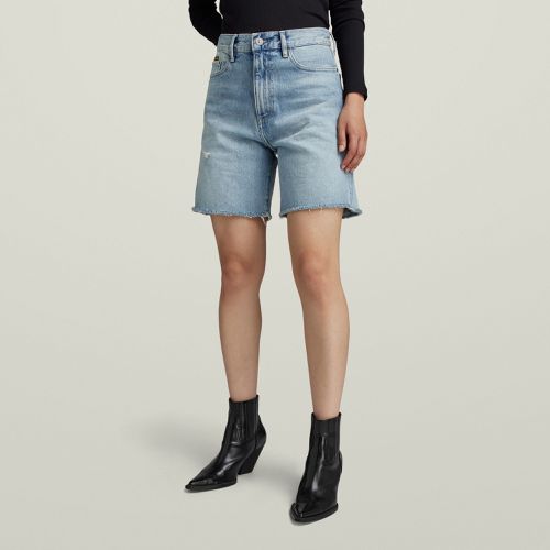 Shorts High Bermuda Raw Edge - - Mujer - G-Star RAW - Modalova