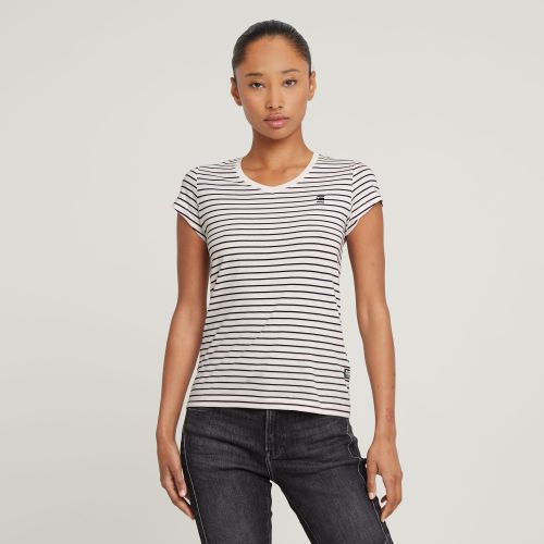Top Stripe Eyben Slim V-Neck 2.0 - s - G-Star RAW - Modalova