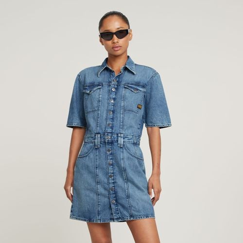 Biker Dress - Medium blue - Women - G-Star RAW - Modalova