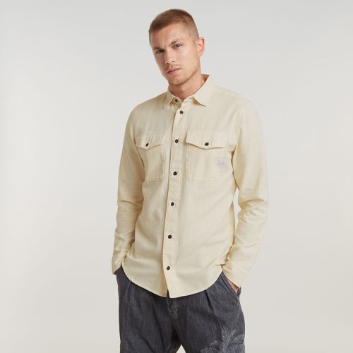 Marine Slim Shirt - Beige - Men - G-Star RAW - Modalova