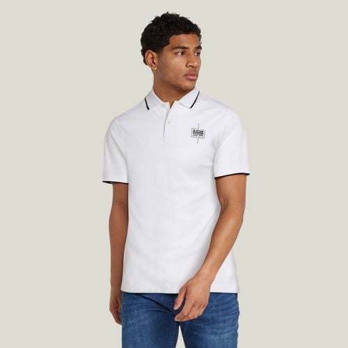 Chest Logo Striped Polo - Men - G-Star RAW - Modalova