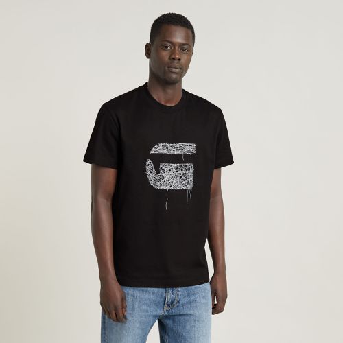 Stitch Burger T-Shirt - Black - Men - G-Star RAW - Modalova