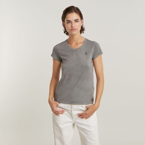 Overdyed Eyben Slim V-Neck Top 2.0 - Women - G-Star RAW - Modalova