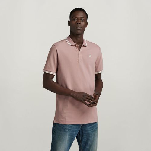 Dunda Slim Stripe Polo - Pink - Men - G-Star RAW - Modalova