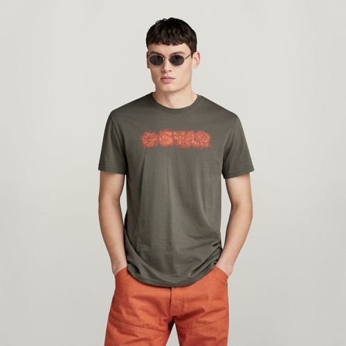 Distressed Logo T-Shirt - Men - G-Star RAW - Modalova