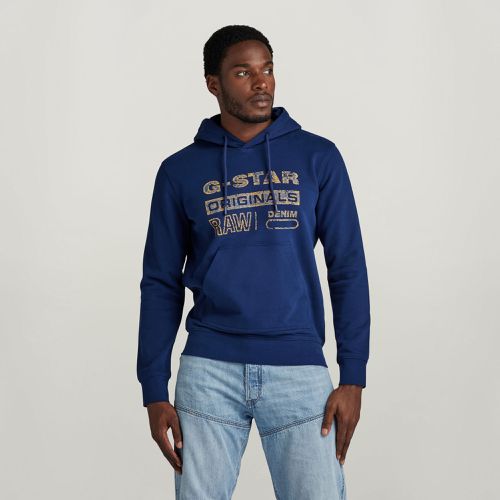 Sudadera Distressed Originals Hooded - Hombre - G-Star RAW - Modalova