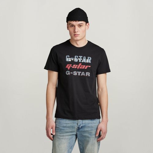 Triple Logo Graphic T-Shirt - Men - G-Star RAW - Modalova