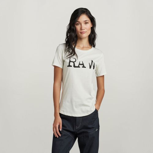 T-Shirt Raw Optic Slim - Mujer - G-Star RAW - Modalova