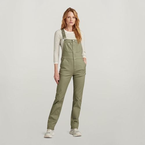 Slim Dungaree - Green - Women - G-Star RAW - Modalova