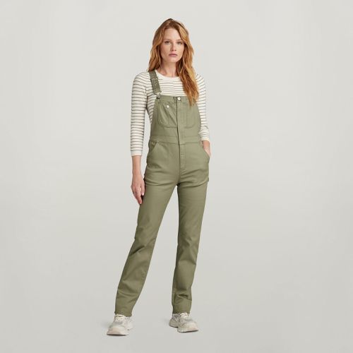 Slim Dungaree - Green - Women - G-Star RAW - Modalova