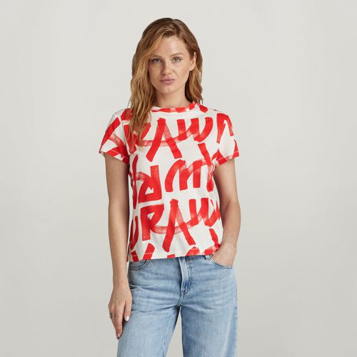 Calligraphy Allover Top - Women - G-Star RAW - Modalova