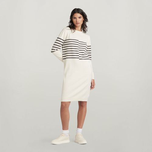 Broken Stripe Knitted Dress - Women - G-Star RAW - Modalova