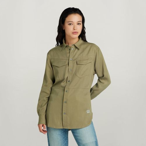 Camisa Tunic - Verde - Mujer - G-Star RAW - Modalova