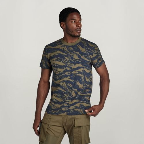 Tiger Camo T-Shirt - Men - G-Star RAW - Modalova