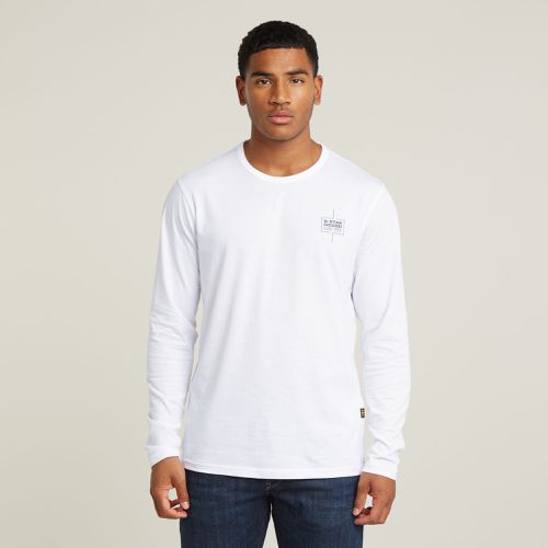 Chest Logo T-Shirt - White - Men - G-Star RAW - Modalova