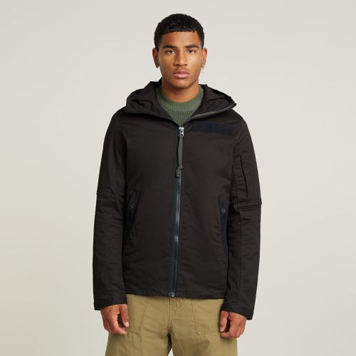 Batt Hooded Overshirt - Black - Men - G-Star RAW - Modalova