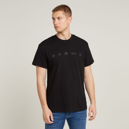 Small Symbols T-Shirt - Black - Men - G-Star RAW - Modalova