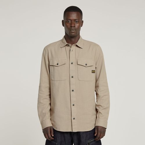 Marine Slim Shirt - Beige - Men - G-Star RAW - Modalova