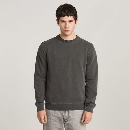 Overdyed Sweater - Black - Men - G-Star RAW - Modalova