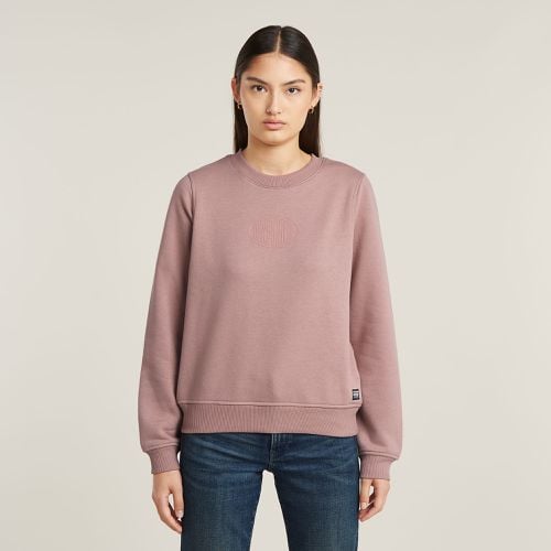 Logo Crew Sweater - Pink - Women - G-Star RAW - Modalova