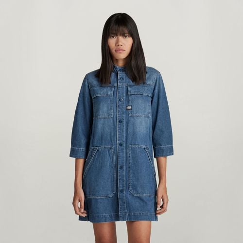 Shirt Dress - Medium blue - Women - G-Star RAW - Modalova