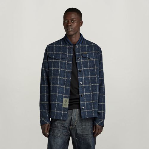 Bomber Collar Overshirt - Men - G-Star RAW - Modalova