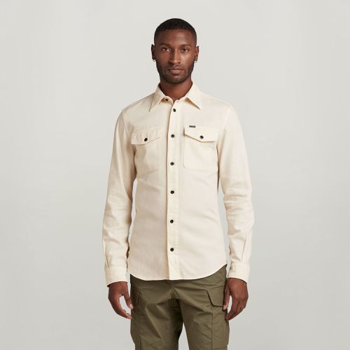 Marine Slim Shirt - White - Men - G-Star RAW - Modalova