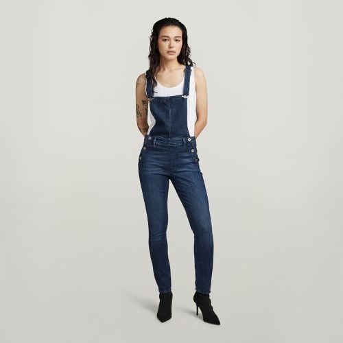 Lynn High Slim Navy Overall - Women - G-Star RAW - Modalova