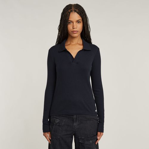 Polo Ribbed Slim - Mujer - G-Star RAW - Modalova