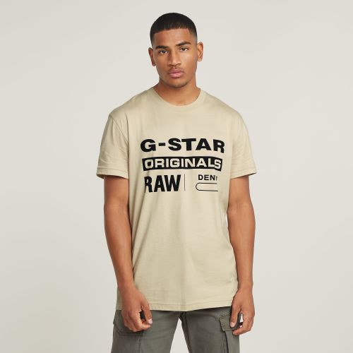 Originals T-Shirt - Beige - Men - G-Star RAW - Modalova