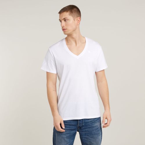 Pack De Dos Camisetas Base V-Neck - Hombre - G-Star RAW - Modalova