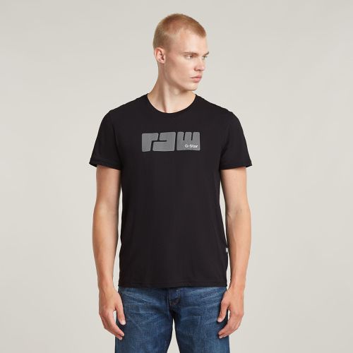 Camiseta RAW Puff - Negro - Hombre - G-Star RAW - Modalova