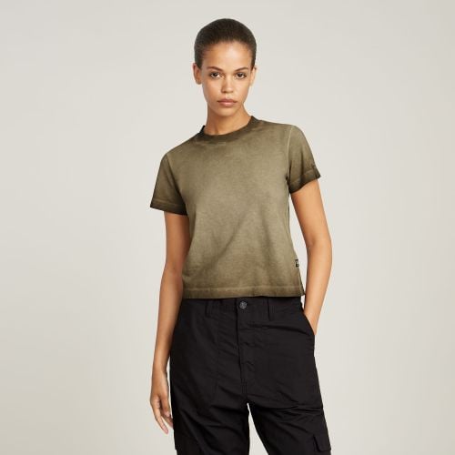 Overdyed Micro Boxy Top - Women - G-Star RAW - Modalova