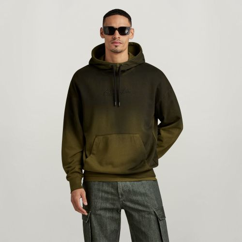 Hand Sprayed Hooded Loose Sweater - Men - G-Star RAW - Modalova