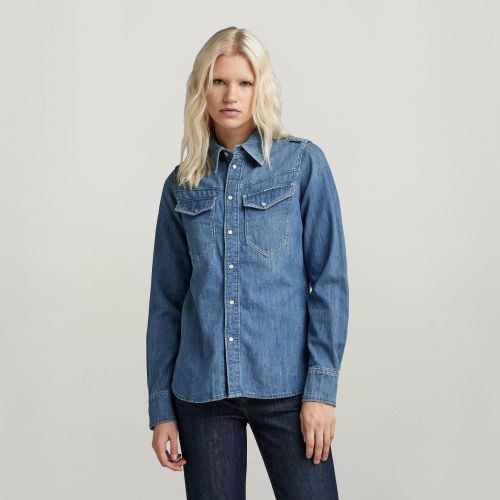 Camisa Slim Denim - Mujer - G-Star RAW - Modalova