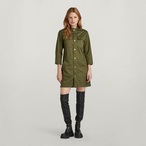 Vestido Shirt - Verde - Mujer - G-Star RAW - Modalova