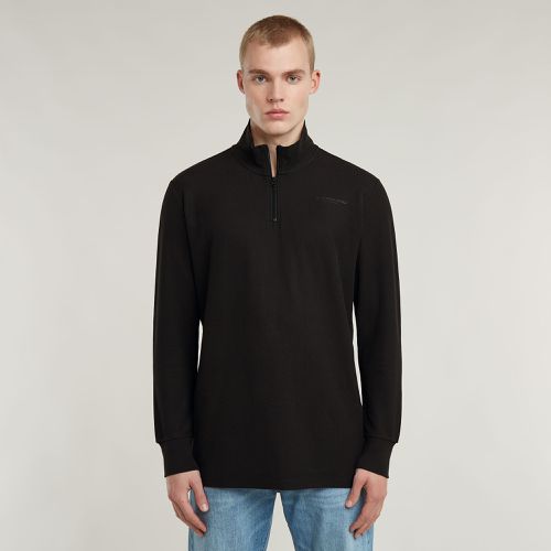 Half Zip Tweeter - Black - Men - G-Star RAW - Modalova