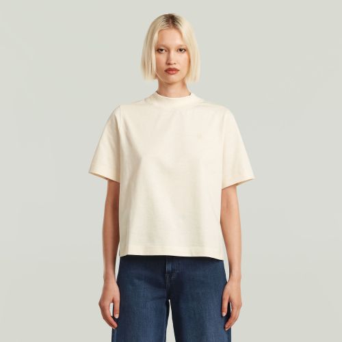 T-shirt Logo Mock - Beige - Femmes - G-Star RAW - Modalova