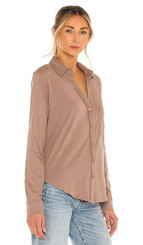 Light Weight Jersey Button Up in . Size M. Also in S, XL, XS - Bobi - Modalova