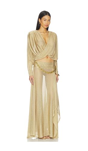 Issa Set in Sand Shimmer in . Size S. Also in M, L - Bronx Banco - Modalova