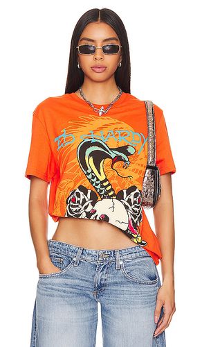 Camiseta rose cobra en color talla L en - Orange. Talla L (también en XL/1X, XXL/2X) - Ed Hardy - Modalova