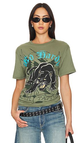 Camiseta crouching panther en color verde talla XL/1X en - Green. Talla XL/1X (también en L, XXL/2X) - Ed Hardy - Modalova