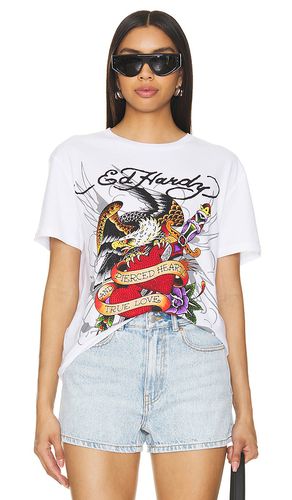 Camiseta pierced eagle en color talla M en - White. Talla M (también en L, S, XL/1X) - Ed Hardy - Modalova