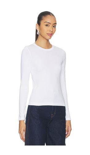 Supima Long Sleeve Tee in . Size M. Also in L - Enza Costa - Modalova