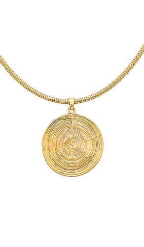 Statement Disc Choker in - Ettika - Modalova